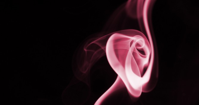 Smoking Red Rose